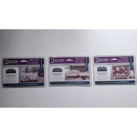 Die'sire - Decorative Dies - Bundle(3) - Edge'Ables - Picture 1 of 7